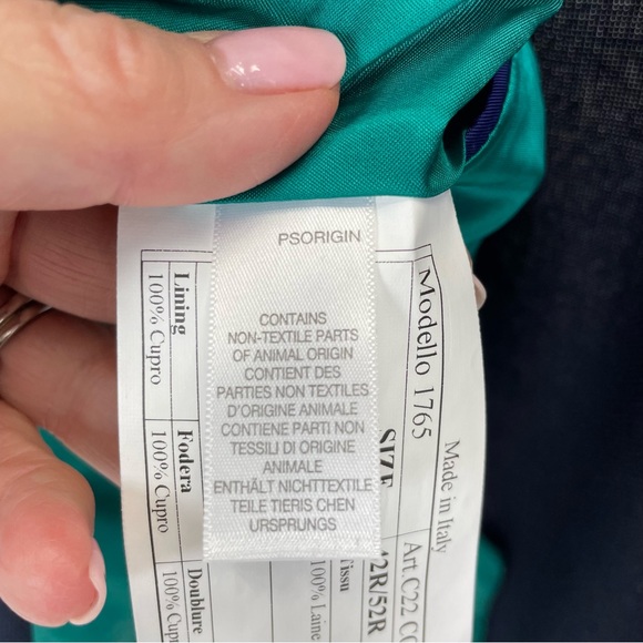 Paul Smith Luxury Blazer 42R Blue - Picture 15 of 16